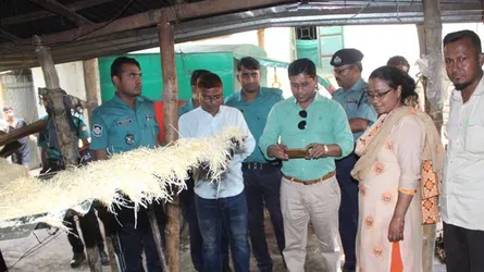 অস্বাস্থ্যকর পরিবেশে লাচ্ছা তৈরি: ৫০ হাজার টাকা জরিমানা