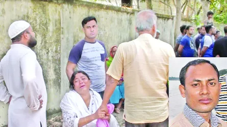 ময়মনসিংহ জেলা যুবলীগ নেতা রাসেলকে কুপিয়ে হত্যা