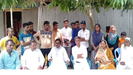 নিহত নার্স তানিয়ার পরিবারের পাশে এমপি নূর মোহাম্মদ