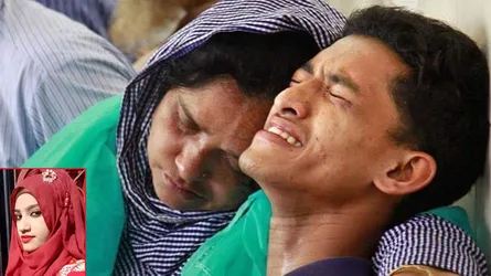 আমার মেয়েকে নিয়ে সিনেমা বানাবেন না: নুসরাতের মা