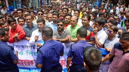 ৭ দিন ধরে তালাবদ্ধ দলীয় কার্যালয়, বিএনপির বিক্ষোভ