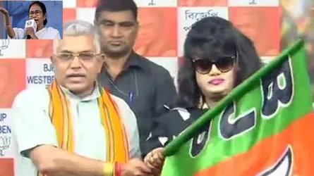 বিজেপিতে অঞ্জু ঘোষ, ক্ষেপেছে মমতার দল