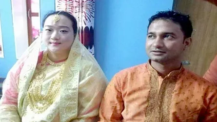 প্রেমের টানে চীনের তরুণী এখন নেত্রকোনায়