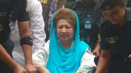 ডেন্টাল ইউনিটে দাঁতের চিকিৎসা খালেদা জিয়ার