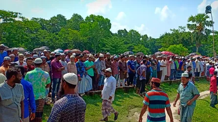 ছেলের নির্বাচনী প্রচারণায় গিয়ে বাবার মৃত্যু