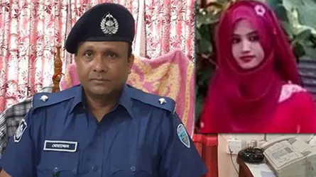 ওসি মোয়াজ্জেমকে সোনাগাজী থানার কাছে হস্তান্তর, তোলা হচ্ছে আদালতে
