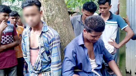 দুই সহোদরকে গাছে বেঁধে বর্বর কায়দায় নির্যাতন