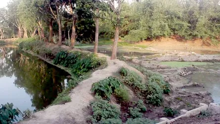 প্রভাবশালীদের চাপে কোদলা নদী এখন পুকুরে পরিণত