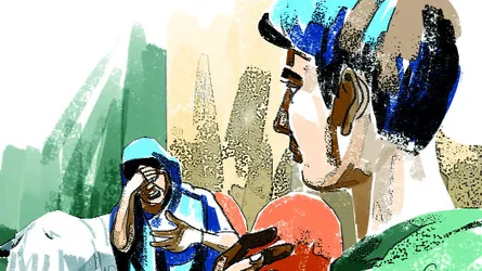 ছুঁয়ে কান্নার রং
