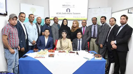 যুক্তরাজ্যে বাংলাদেশ হাইকমিশনারের সাথে লন্ডন বাংলা প্রেসক্লাবের মতবিনিময়