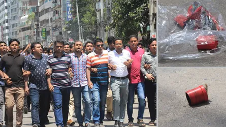 নয়া পল্টনে ককটেল বিস্ফোরণ, ছাত্রদল নেতা আহত