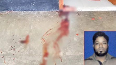 নৈশ প্রহরী নিখোঁজ, ফ্লোরে রক্তের দাগ
