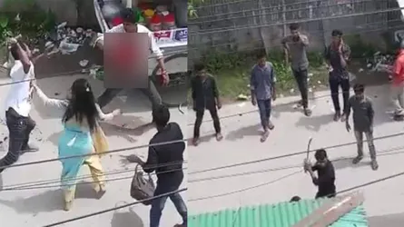স্ত্রীর সামনেই স্বামীকে কুপিয়ে হত্যা : গ্রেফতার ১