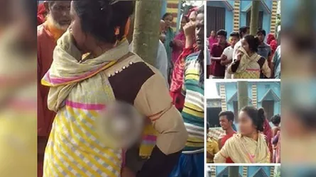 গৃহবধূকে গাছে বেঁধে নির্যাতনের ঘটনার আটক ৪
