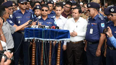 নারায়ণগঞ্জ মাস্তানীর জায়গা না, এখানে ব্যবসায়ীরা বসবাস করবে : এসপি হারুন