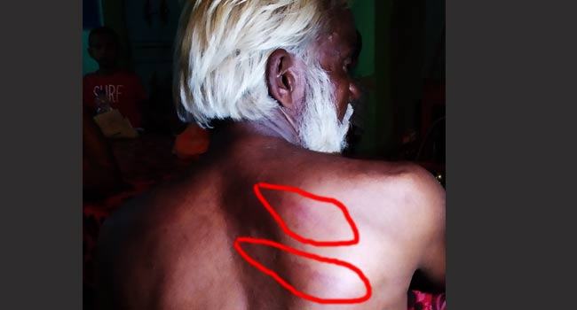 সন্তানদের মার খেয়ে পালিয়ে বেড়াচ্ছেন অসহায় পিতা
