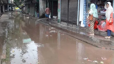 রাস্তা যেন ময়লার ড্রেন!
