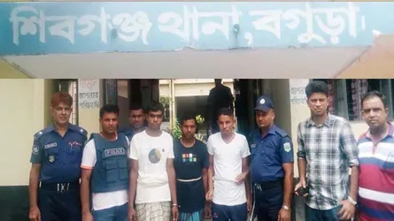 শিবগঞ্জে ৪ সন্তানের জননীকে ধর্ষণের ঘটনায় আরো ৩ যুবক গ্রেফতার
