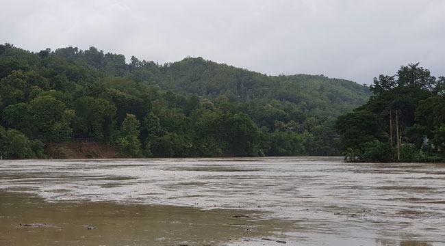 বান্দরবানে ভারী বর্ষণ : নতুন নতুন এলাকা প্লাবিত