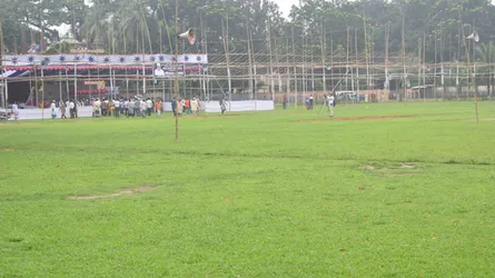 এরশাদের জানাযার জন্য প্রস্তুত রংপুরের ময়দান