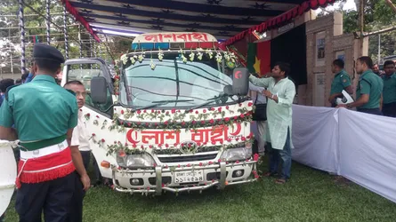 এরশাদের লাশ রংপুরে পৌঁছেছে