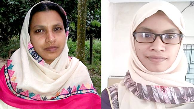 ২৮ বছর পর মেয়ের সাথে এইচএসসি পাস করলেন মা