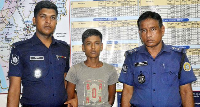 শিশু ধর্ষণ চেষ্টার অভিযোগে মাদরাসা ছাত্র গ্রেফতার