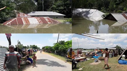 যমুনার পানি বিপদসীমার ৯৯সেন্টিমিটার ওপর দিয়ে প্রবাহিত