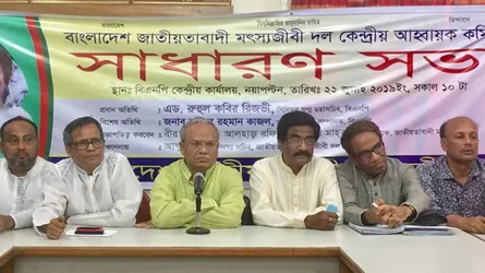 সর্বত্রই ত্রাণের জন্য হাহাকার : রিজভী