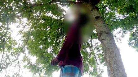 স্ত্রী বিদেশ, সন্তানরা নানা বাড়ি, গাছে কৃষকের ঝুলন্ত লাশ