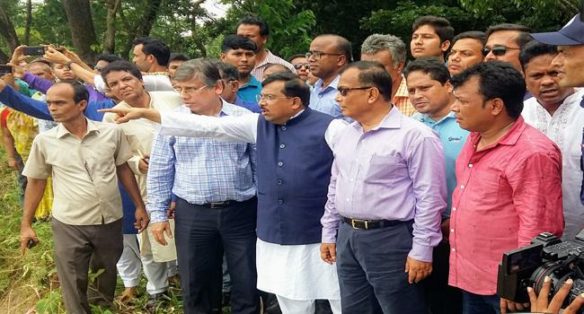 প্রাকৃতিক দুর্যোগ নিয়ন্ত্রণে সরকার খুবই আন্তরিকভাবে কাজ করে যাচ্ছে :