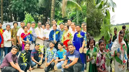 সামাজিক মাধ্যমকে কাজে লাগিয়ে ১০ হাজার বৃক্ষরোপণ করলো বৃক্ষপ্রেমিরা
