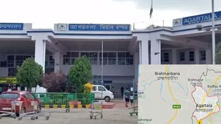 আগরতলা বিমানবন্দরের জন্য বাংলাদেশের কাছে ৫২ একর জমি চেয়েছে ত্রিপুরা