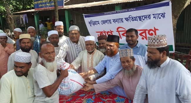 সামর্থের সবটুকু উজাড় করে দিয়ে বন্যার্তদের পাশে দাড়িয়েছে জামায়াত : নূরুল ইসলাম বুলবুল