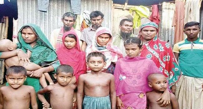এক পরিবারেই ১৪ জন্মান্ধ প্রতিবন্ধী, জোটেনি প্রতিবন্ধী ভাতা