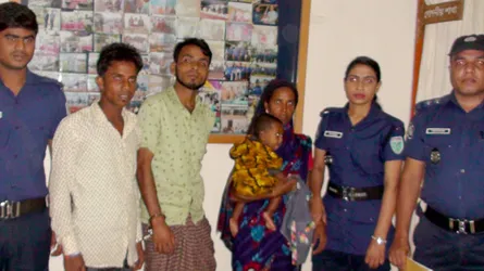 সুনামগঞ্জে বিক্রি করে দেয়া শিশু ৩ দিন পর উদ্ধার, আটক ৩