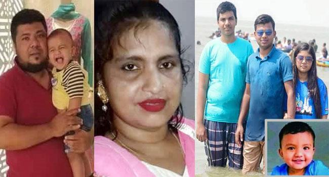 পরিবারের সবাইকে হারানো শিশু নাহিদ এখন ঢাকার হাসপাতালে