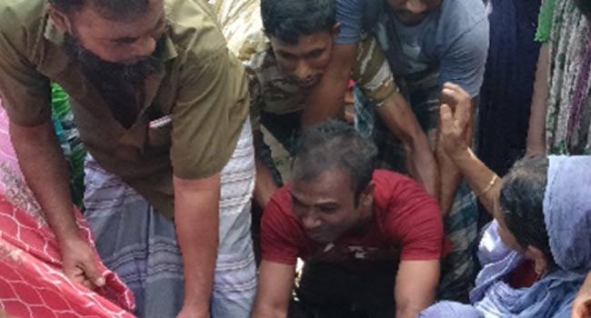 শীতলক্ষ্যায় গোসল করতে নেমে পানিতে তলিয়ে গেল খালা-ভাগ্নে