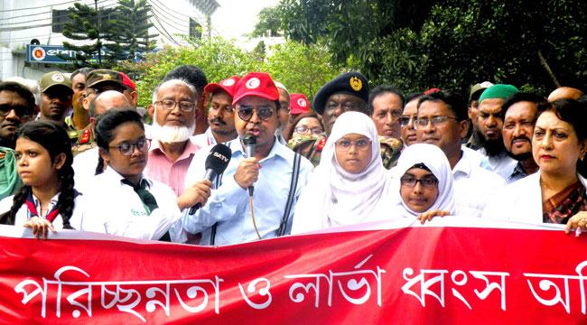 ৫৮ হাজার বাসাবাড়ির মশার লার্ভা ধ্বংস করা হয়েছে : মেয়র সাঈদ খোকন