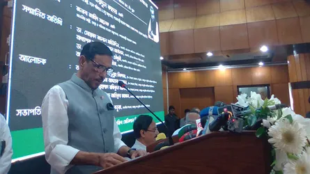 আন্দোলনে ব্যর্থ হয়ে বিএনপি রো‌হিঙ্গা ইস্যু‌তে ভর ক‌রে‌ছে : ওবায়দুল কাদের