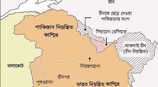 আকসাই চীন : দাবি ভারতের, নিয়ন্ত্রণ চীনের