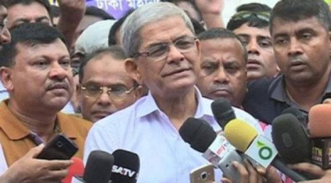 বিরোধী রাজনীতি ও ভিন্ন মতকে সরকার নিশ্চিহ্ন করতে চায় : ফখরুল