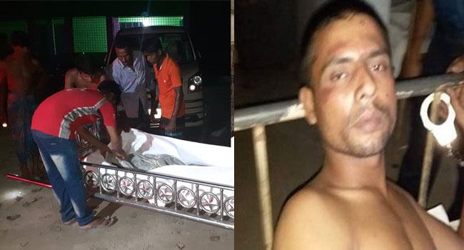 হাত-পা বেঁধে বৃদ্ধা মাকে পুড়িয়ে হত্যা করলো মাদকাসক্ত ছেলে