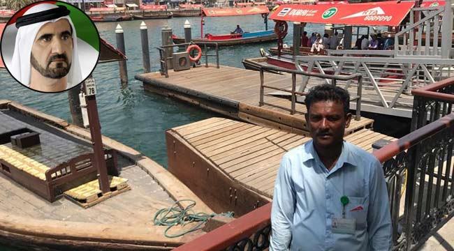 বাংলাদেশী আলমের নৌকায় দুবাইয়ের শাসক