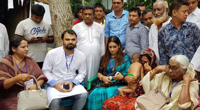 যশোরে ধর্ষণের শিকার নারীর পাশে বিএনপি