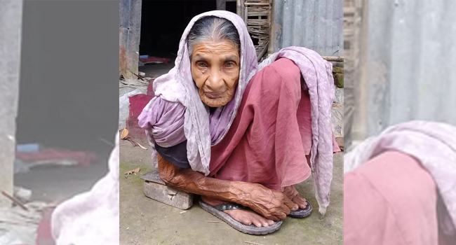 বয়স্ক ভাতা চান শতবর্ষী আয়েশা