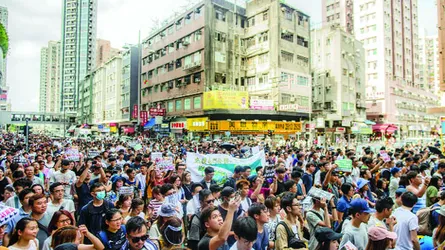 হংকংয়ে এবার স্বাধীনতার সুর