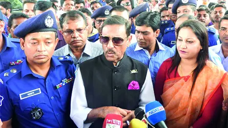 ছাত্রলীগ সভাপতি সম্পাদকের বিরুদ্ধে নজিরবিহীন ব্যবস্থা গ্রহণ : ওবায়দুল কাদের