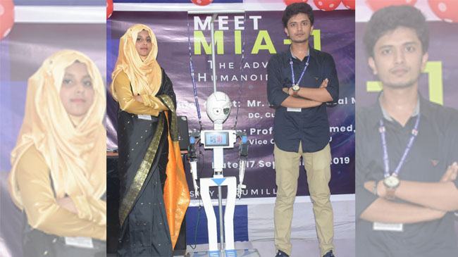 ৪০ হাজার টাকায় রোবট বানাল কুমিল্লার দুই শিক্ষার্থী