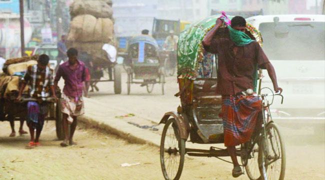 ঢাকার বাতাস খারাপের দিক দিয়ে বিশ্বে সপ্তম